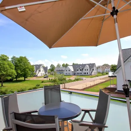 Apartment Strandnahe Rex Rugia: Balkon & Ahoi Erlebnisbad Lobbe